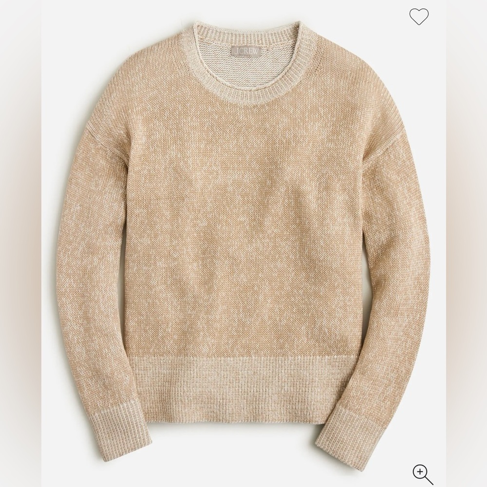 J. Crew Cotton Linen Beach Sweater size XS